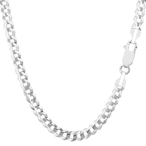 Armband 14 Karat Weißgold massiv 4,7 mm 20,3 cm