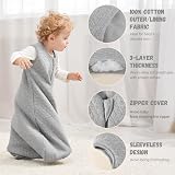Yoofoss Baby Sleeping Bag 2.5 Tog 0-6 Months Organic Cotton Sleep Sack view 3