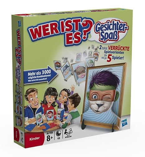 Hasbro 17128100 - Wer ist es? Gesichterspaß