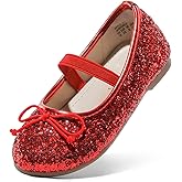 Dream Pairs Toddler Girls Dress Shoes Party Wedding Flower Girl Ballet Flats