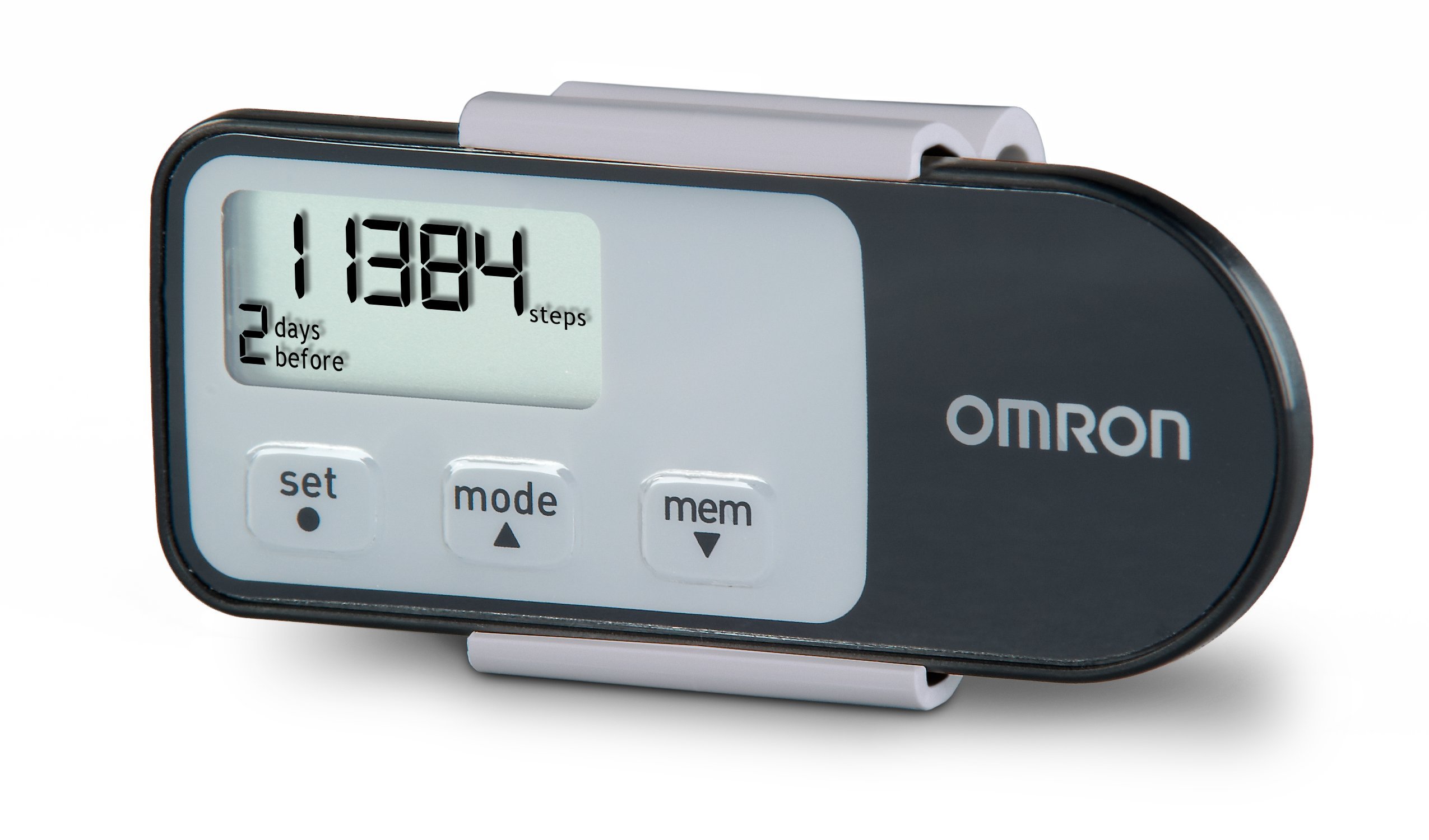 Omron Tri-Axis Alvita Optimized Pedometer - Features 4 Activity Modes - Black, HJ-321 - Image 3