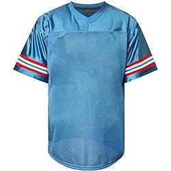 Atonmore Men Blank Plain Football Jersey, Adult Hip