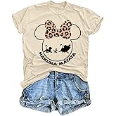T&Twenties Magical Shirt for Women Hakuna Matata Animal Kingdom Shirts for Women Funny Vacation Holiday Graphic Tops