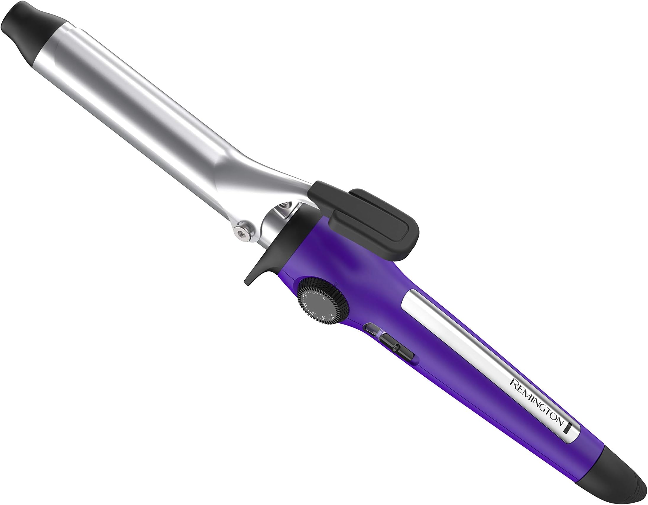 Remington 1" Ceramic Clipped Curling Iron, Purple, CI5025