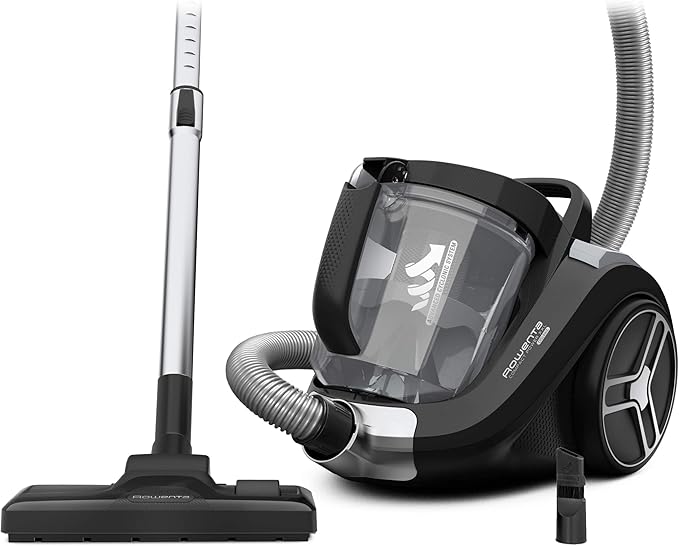 Rowenta RO4825EA Compact Power XXL Bagless Floor Vacuum Cleaner Large