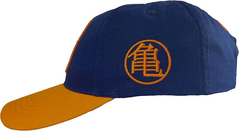 | Boné Masculino Dragon Ball | Item Oficial Licenciado | Boné de Basebol | Unissexo | Preto | Tamanho Único | Boné de Basebol | Merchandising de Série de Anime | Presente Original