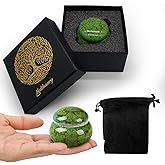 Small Urns for Human Ashes Keepsake,Ceramic Small Cremation Urn for Ashes for Women Adult Male with Gift Box and Velvet Bag 1.6'' Mini Urns for Pet Urn Dog Cat Ashes Keepsake Green
