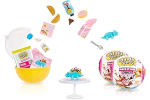 MGA's Miniverse Make It Mini Diner Series 4 (2 Pack), Mini Collectibles - Mystery Blind Packaging, DIY, Resin Play, Replica Food, NOT Edible, Collectors, 8+