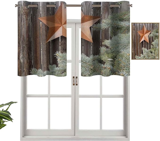 Hiiiman Cenefas de ventana para oscurecimiento de habitación, diseño de