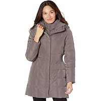 Amazon.com: Cole Haan Women's Long Size Zip Hooded Quilted Amazon.com: Cole Haan Women's Long Size Zip Hooded Quilted