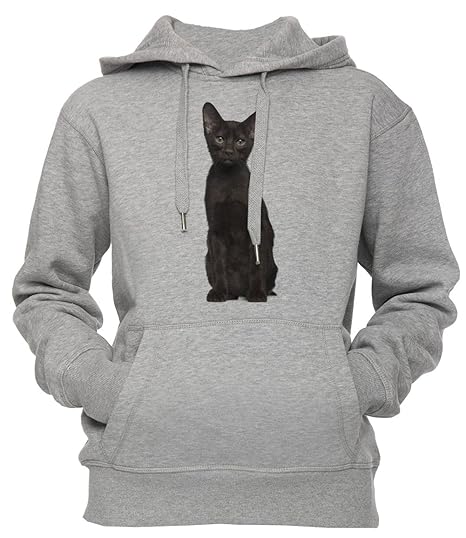 La Havane Marron Chat Race Unisexe Homme Femme Sweat à