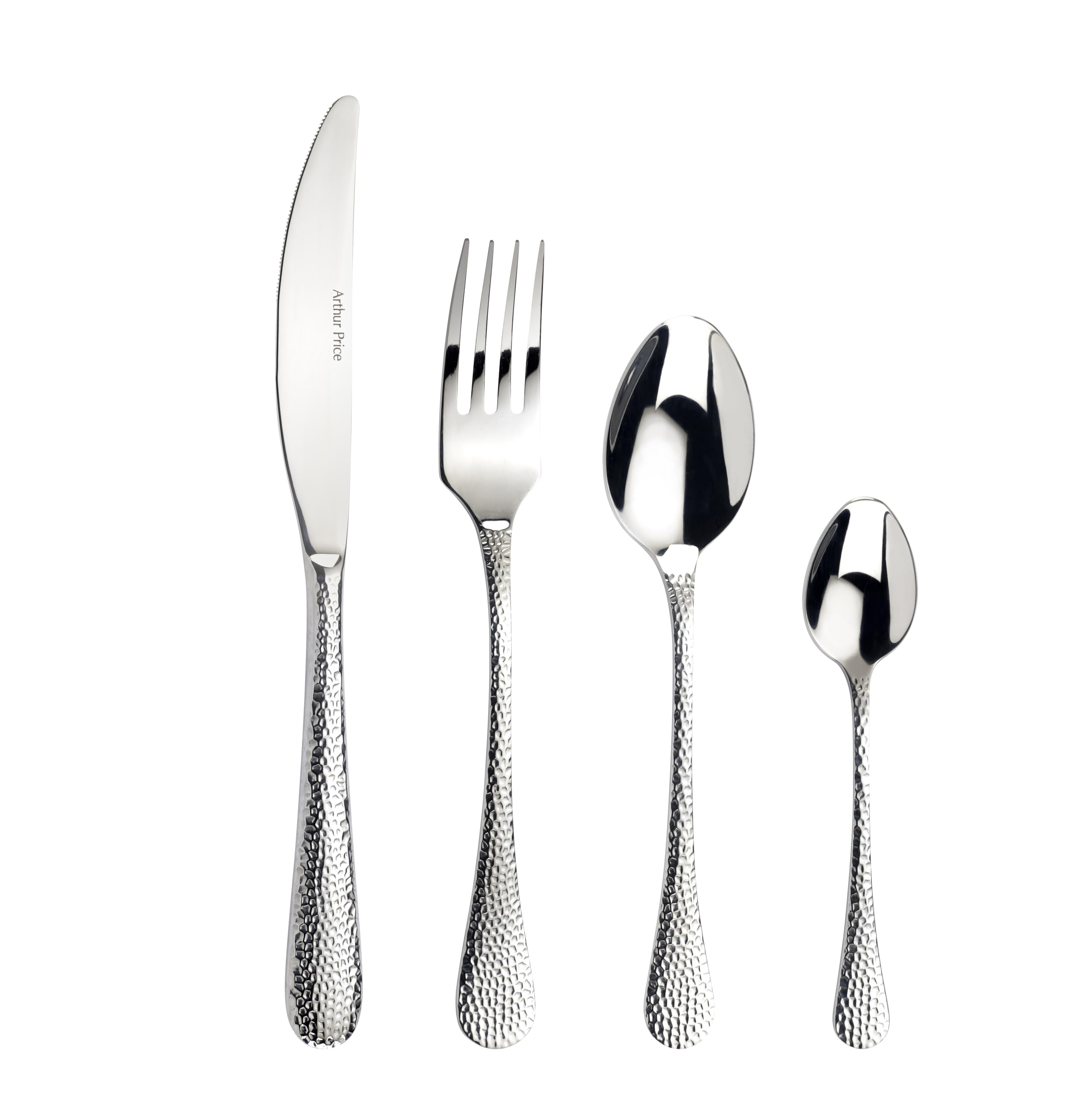 Arthur Price ZAVA3201 Avalon 32 Piece 8 Person Cutlery Set, Stainless Steel, Silver