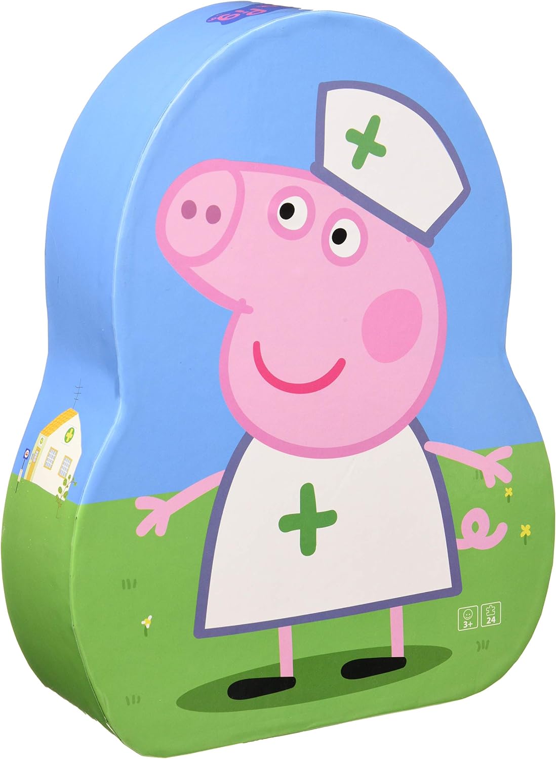 Peppa Pig Deco Puzzle Nurse, Verschiedene Farben, 24 bitar