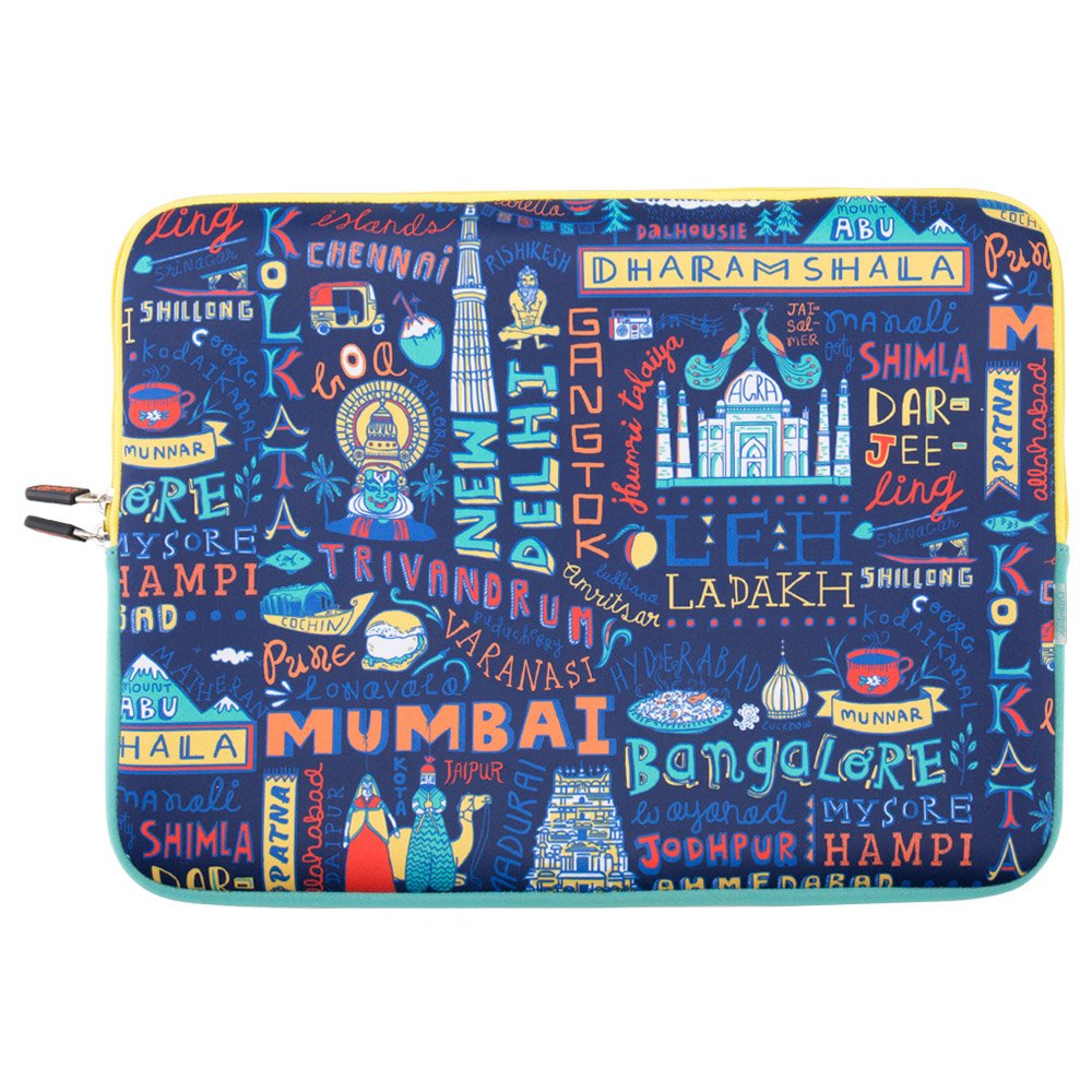 chumbak laptop sleeve 15.6 inch