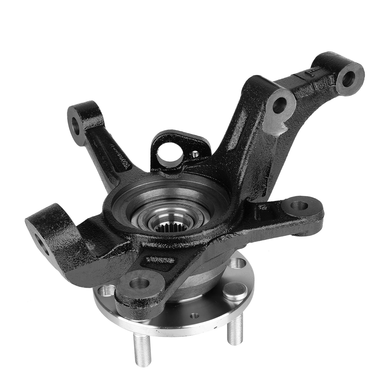 Photo 1 of Front Steering Knuckle & Wheel Bearing Hub Assembly Compatible with Chevy Aveo 2004-2011,Aveo5 2007-2011,Pontiac G3 2009-2010,Left Driver Side Replaces #96535190