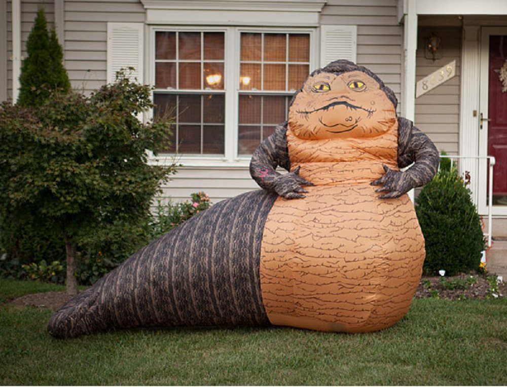 10 Ft Christmas Inflatable Star Wars Jabba The Hutt Holiday