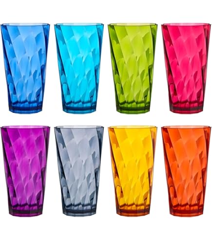 Amazon.com | EMI Yoshi EMI-ST16 16 Oz Square Clear Plastic