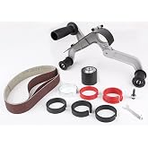 Aidelife Tube Belt Sander Attachment,Pipe Tube Adapter Suitable for US 5/8-11 Thread,Stainless Steel,Metal,Polishing,Sanding 760x40mm