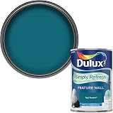 Dulux Simply Refresh Teal Tension Matt Emulsion Paint 1.25L One Coat