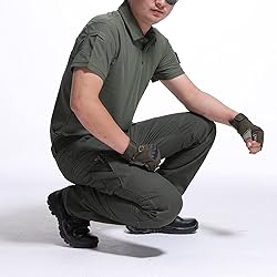 Men's Tactical Cargo Joggers Pant Sport Work