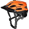 Bosoar Mountain Bike Helmet,Adult Cycling Helmet with Camera Mount and Detachable Visor for Men Women Youth,Suggested Fit 55-61 Cm