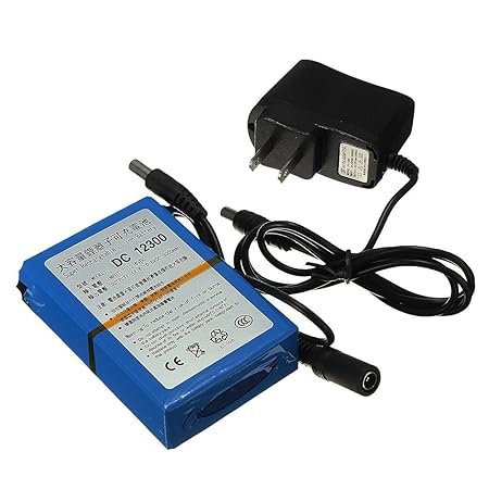 DC 12 V 3000 mAh Li – Ion dc12300 Super Akku wiederaufladbar Akkus Pack mit Stöpsel für baterias Bateria Kameras