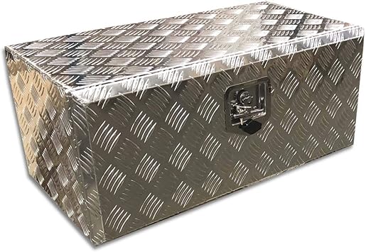 Caja de herramientas de aluminio (500 x 350 x 400 mm): Amazon.es: Bricolaje y herramientas