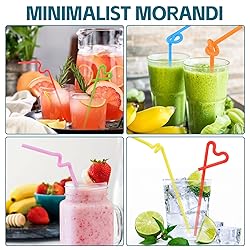[Individually Wrapped] 200 Pcs Colorful Flexible