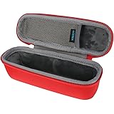 co2crea Hard Travel Case for Anker SoundCore 1/2 / Motion B Portable Outdoor Sports Bluetooth Speaker (Red)