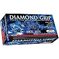 Ansell MICROFLEX ​Diamond Grip MF-300 Exam Standard Gloves - Size S, Natural (Box of 100) - Packaging May Vary
