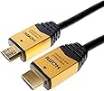 HORIC ハイスピードHDMIケーブル 1.5m ゴールド 4K/60p HDR 3D HEC ARC リンク機能 HDM15-891GD