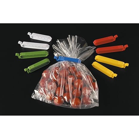 10 x Verschlussclips Verschlussclip Klammern Set mit 2 Grössen