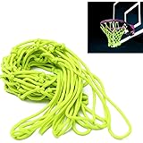 CAMTOA Glow In The Dark Basketball Net Portable Outdoor Sun Powered Sports Basketball Hoop Net Replacement for Basketball Hoop