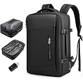 MS Mark Ryden Vacuum Backpack Travel with Pump | 50% More Space Saving for Travel | Waterproof Compression Backpack