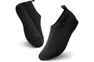 JOTO Water Shoes for Women Men Quick-Dry Breathable Aqua Socks Flexible Non-slip Rubber Sole lightweight Barefoot Aqua Water Socks for Swim Beach Yoga Exercise Pool Camping Snorkeling Surfing Kayaking