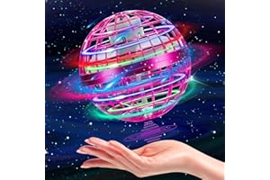 SUPRBIRD Flying Orb Ball,Hover Ball, Hand Controlled Boomerang Hover Ball, Cosmic Globe Flying Spinner, Galaxy Ball Toys Gifts for 8 9 10 11+ Year Old Boys Girls Teens Outdoor Toys