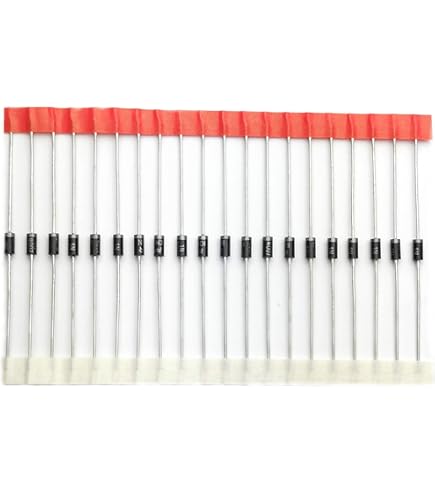 Diodos Rectificadores 1N4007 - Pack 100 Unidades | 1A 1000V Protección Circuitos
