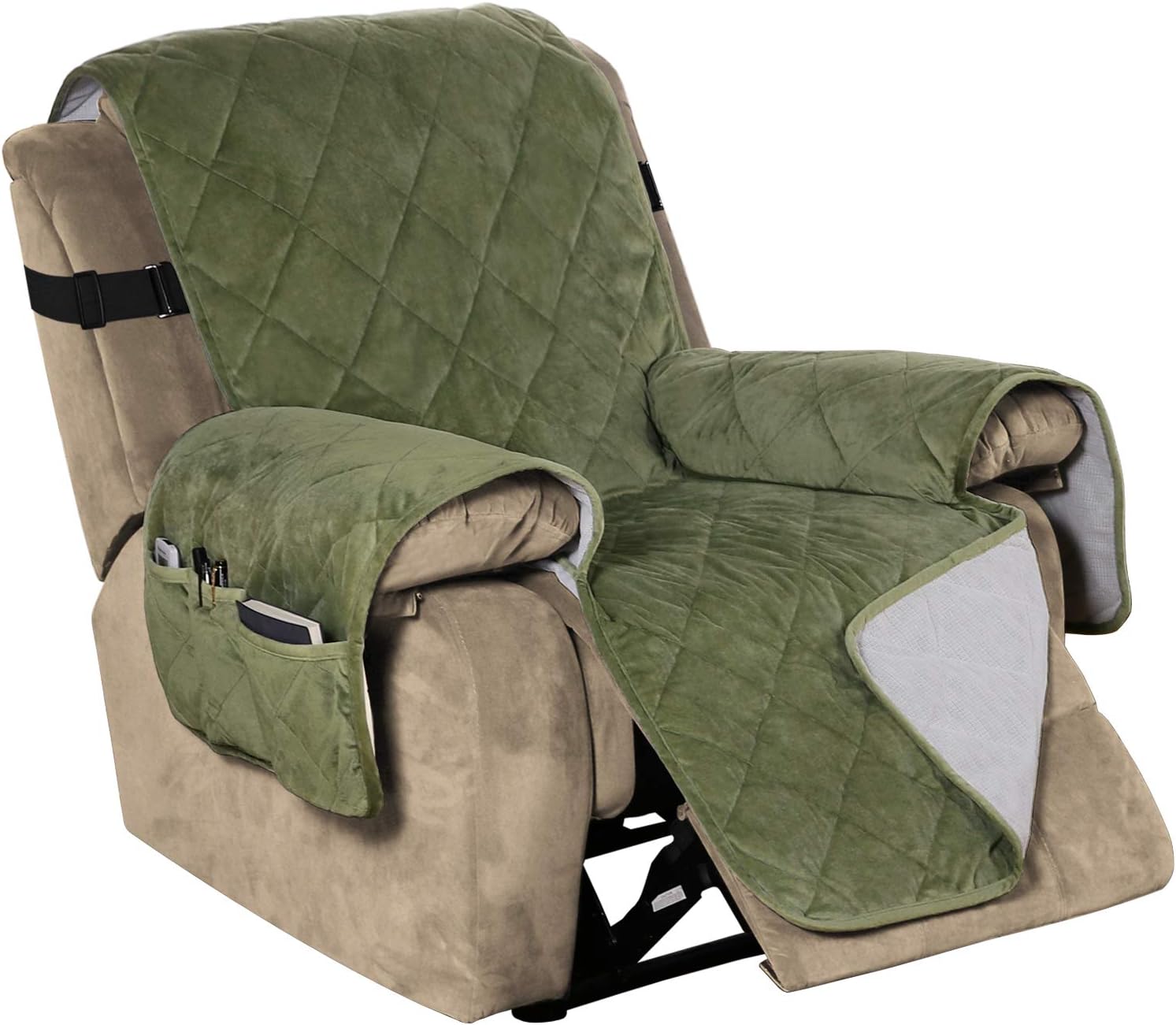 Recliner Covers Velvet Slip Resistant Recliner Sofa