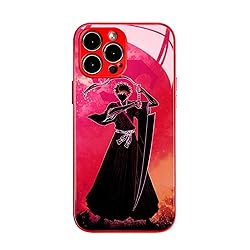 Akatxezy Ichigo TPU Tempered Glass Anime Role Red