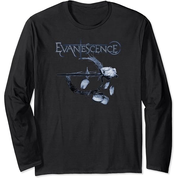 EVANESCENCE エヴァネッセンス Fallen Tシャツ Amazon.com: Evanescence – Fallen Album T-Shirt : Clothing