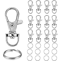 Amazon.com: YHYZ Keychain Key Chain Rings Clips Bulk(60pcs