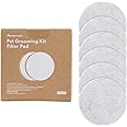 Homerunpet Filter Pad for Pet Grooming Kit, Filter Replacement for Fresh Air, 6 Packs