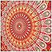 GLOBUS CHOICE INC. Wall Hanging Tapestries Mandala Tapestries Throw Bedspread Red Peacock Hippie Hippie Wall Tapestry