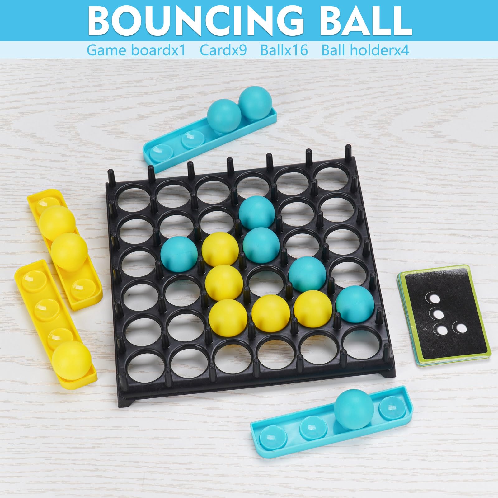 Bounce Ball Party Game Table Jumping Ball Toys, Funny Jumping Ball