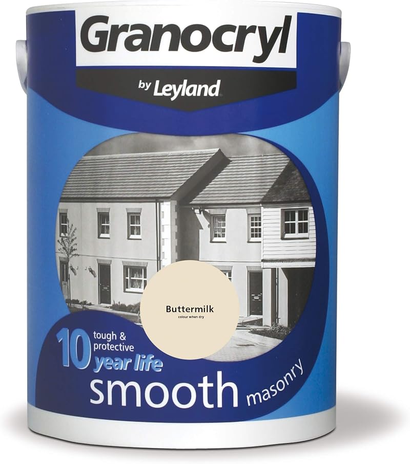 Leyland Granocryl Smooth Masonry Buttermilk 5L