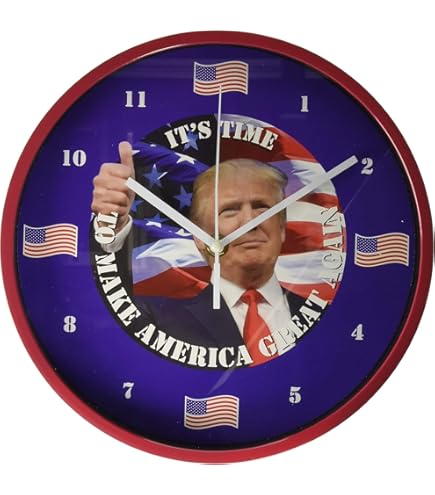 Amazon.com: Trend Tick Donald Trump Wall Clock, Funny Dancing