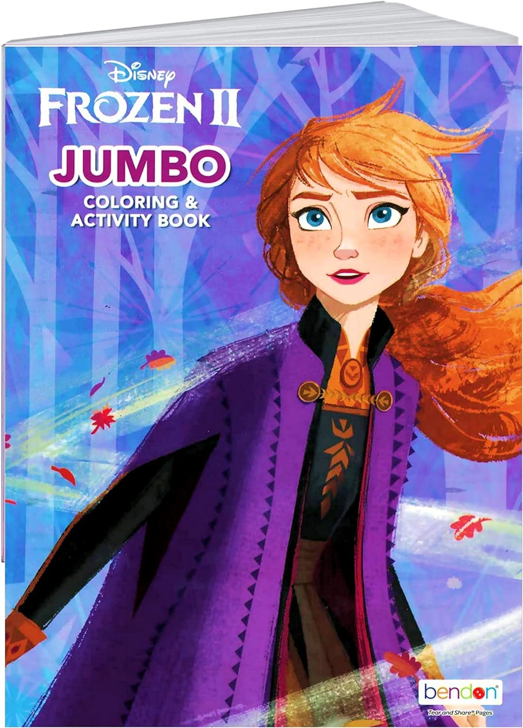 Photo 1 of Disney Coloring Book Frozen 2 Arts Crafts Coloring, Painting Gift Set, Perforated Paper - Healthy Educational Play, for Kids Girls Boys Toddlers