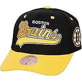 Mitchell & Ness Boston Bruins NHL Tailsweep 2.0 Pro Snapback Hat Cap Black/Gold