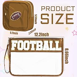 BuyCard 2 Pcs Football Gifts Makeup Bag with