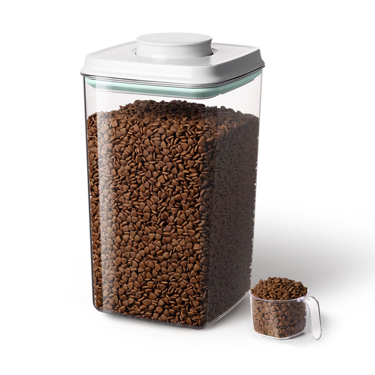 Photo 1 of ***MISSING PARTS -SELLING AS IS WITHOUT LID & SCOOP*** Ankou Dog Food Storage Container Dog Food Container for Kibble & Treats, BPA-Free Cat Food Storage Container,